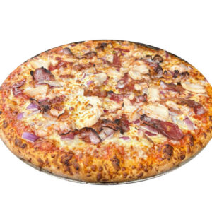 BACON DOUBLE CHEESE PIZZA
