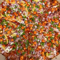 TANDOORI CHICKEN PIZZA